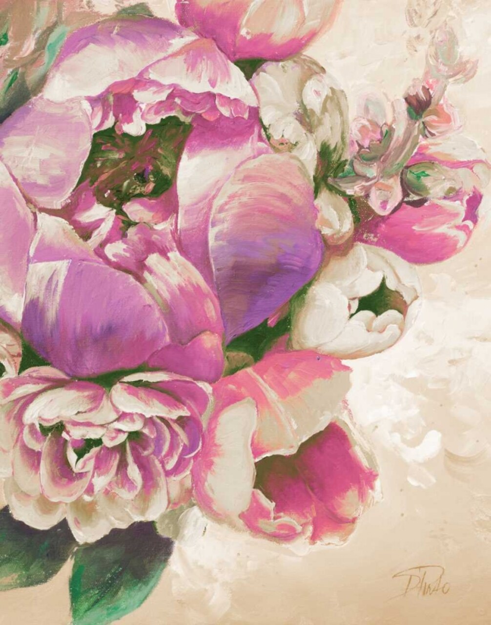 Beautiful Bouquet of Peonies in Pink I Poster Print by Patricia Pinto - Item # VARPDX10119A